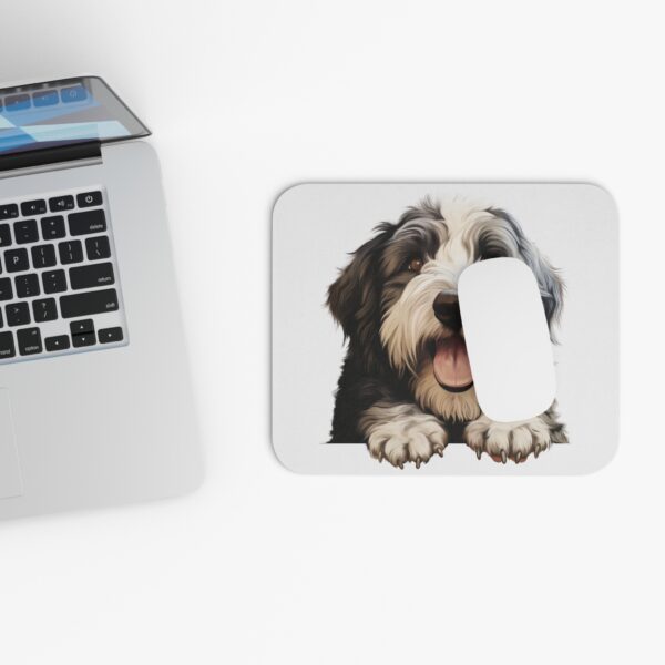 Old English Sheepdog Mouse Pad  - Pet Design for Dog Lovers