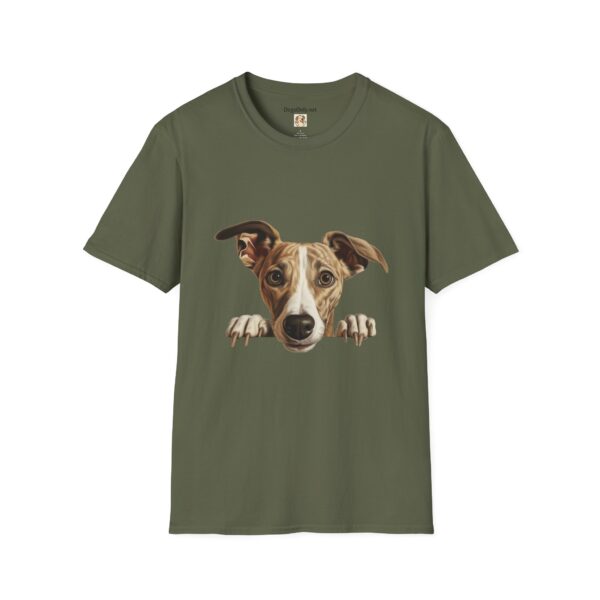 Whippet Dog T-Shirt - Unisex Softstyle Tee - Image 21