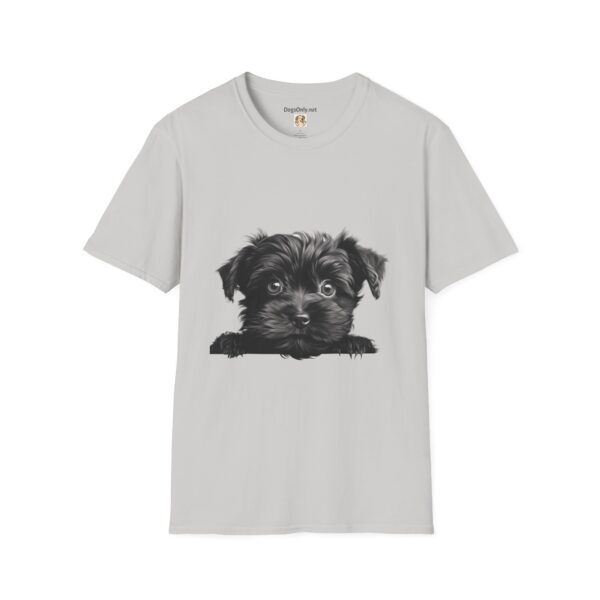 Affenpinscher Dog Hands T-Shirt - Unisex Softstyle Tee - Image 6