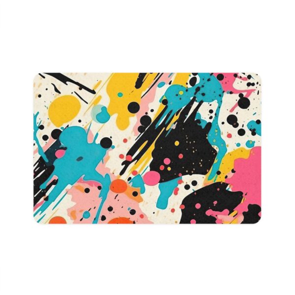 Abstract Design 12 Dog Feeding Mat (12x18) - Image 2