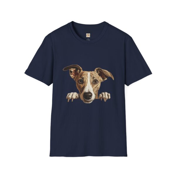 Whippet Dog T-Shirt - Unisex Softstyle Tee - Image 51