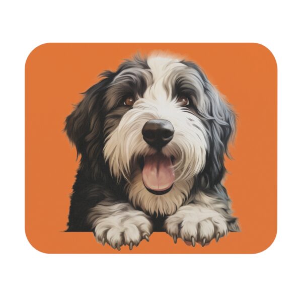 Old English Sheepdog Mouse Pad  - Pet Design for Dog Lovers - Image 2