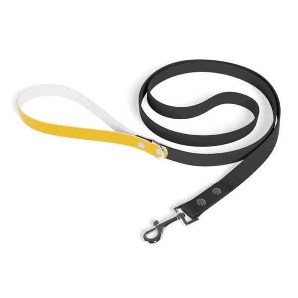 Gold Stylish Dual-Color Dog Leash - Durable & Comfortable - Image 2