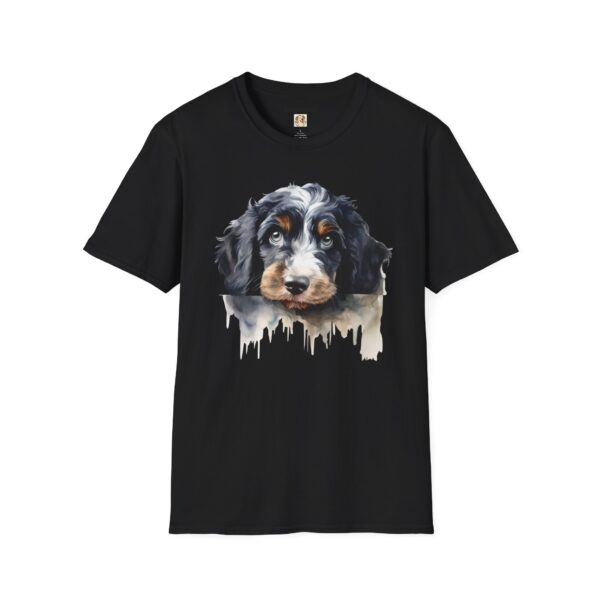 Bernedoodle Dog T-Shirt - Unisex Softstyle Tee - Image 7