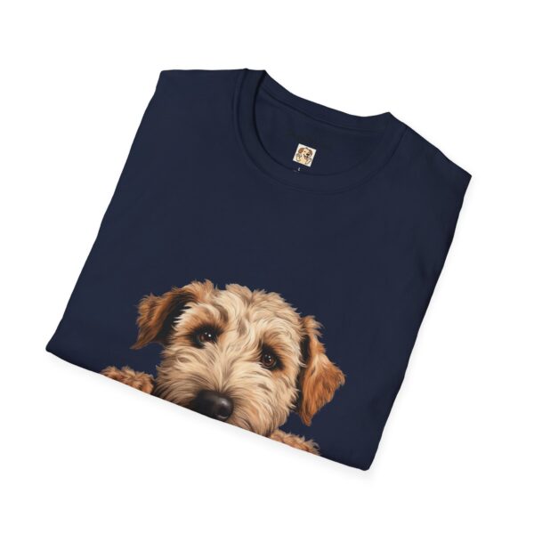Soft Coated Wheaten Dog T-Shirt - Unisex Softstyle Tee - Image 60