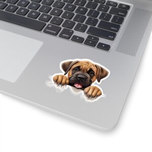 Mastiff Dog Kiss-Cut Sticker - Perfect for Pet Lovers & Laptop Decor
