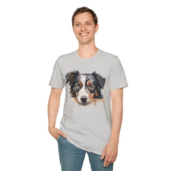 Australian Shepherd Dog T-Shirt - Unisex Softstyle Tee - Image 21