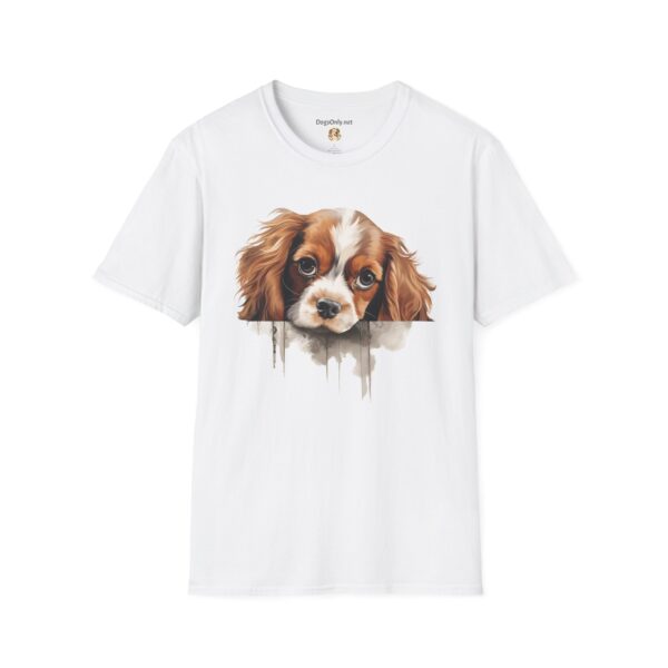 Cavalier King Charles Spaniel Dog T-Shirt - Unisex Softstyle Tee - Image 16