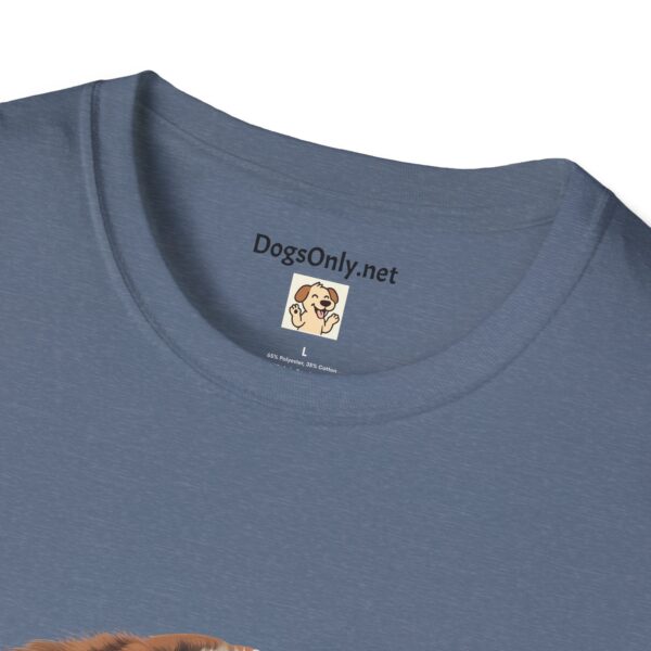 Saint Bernard Dog T-Shirt - Unisex Softstyle Tee - Image 48