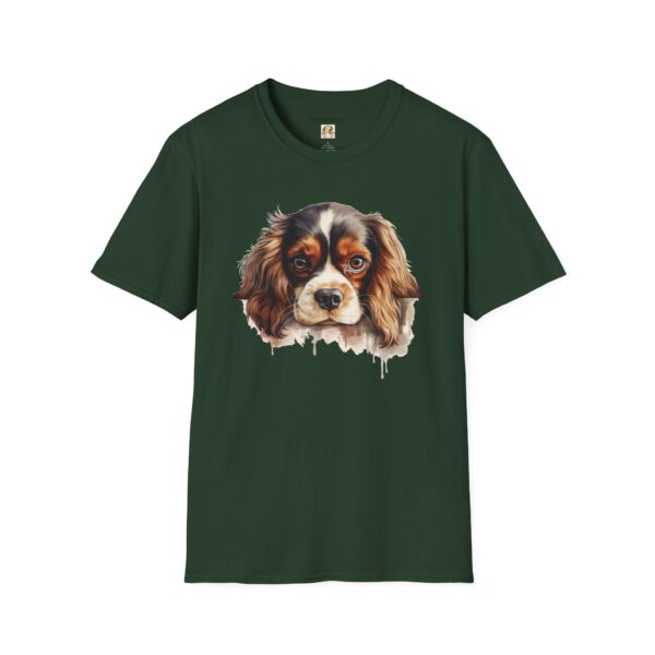 Cavalier King Charles Spaniel Dog T-Shirt - Unisex Softstyle Tee - Image 32