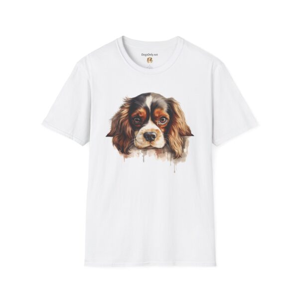 Cavalier King Charles Spaniel Dog T-Shirt - Unisex Softstyle Tee - Image 17