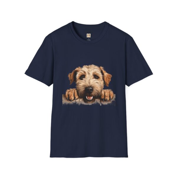 Soft Coated Wheaten Dog T-Shirt - Unisex Softstyle Tee - Image 57