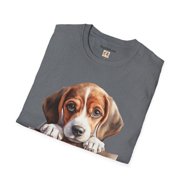 Beagle Puppy Dog T-Shirt - Unisex Softstyle Tee - Image 39