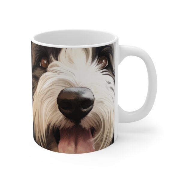 Old English Sheepdog Cute Puppy Mug - Adorable Dog Design - Perfect for Pet Lovers - Image 4