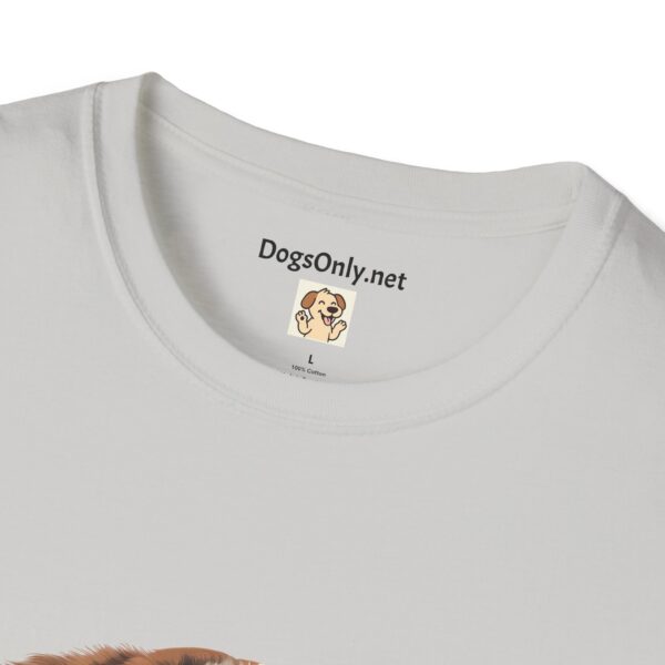 Saint Bernard Dog T-Shirt - Unisex Softstyle Tee - Image 18