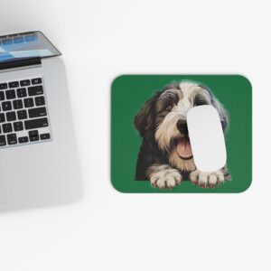 Old English Sheepdog Mouse Pad  - Pet Design for Dog Lovers