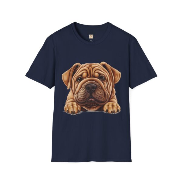 Shar-Pei T-Shirt - Unisex Softstyle Tee - Image 51