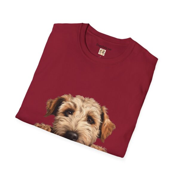 Soft Coated Wheaten Dog T-Shirt - Unisex Softstyle Tee - Image 5