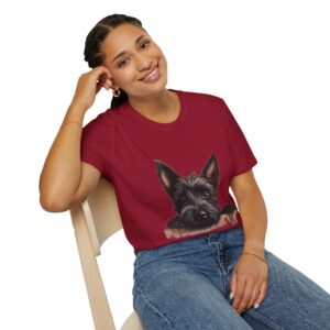 Scottish Terrier Dog T-Shirt - Unisex Softstyle Tee