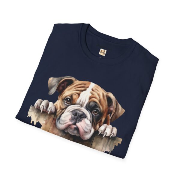 Bulldog-1 T-Shirt - Unisex Softstyle Tee - Image 54