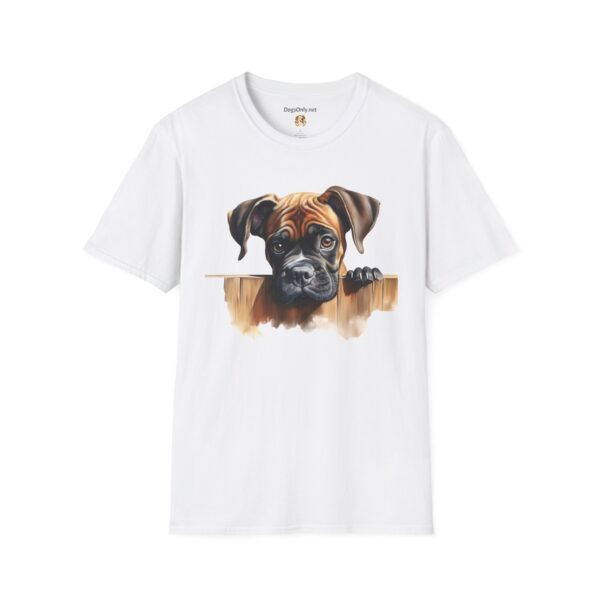Boxer Dog T-Shirt - Unisex Softstyle Tee - Image 16