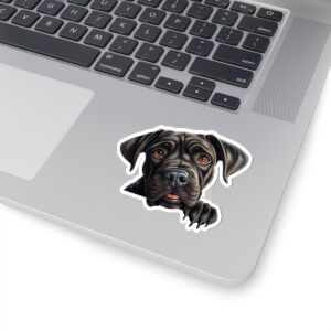 Cane Corso Dog Kiss-Cut Sticker - Perfect for Pet Lovers & Laptop Decor