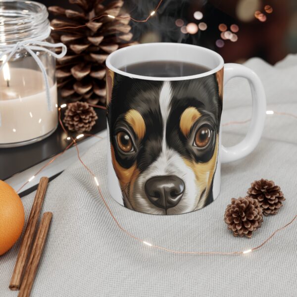 Rat Terrier Cute Puppy Mug - Adorable Dog Design - Perfect for Pet Lovers - Image 5