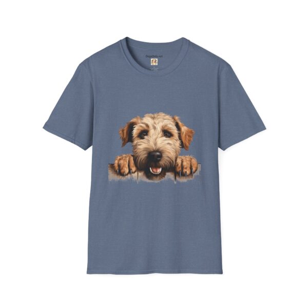 Soft Coated Wheaten Dog T-Shirt - Unisex Softstyle Tee - Image 47