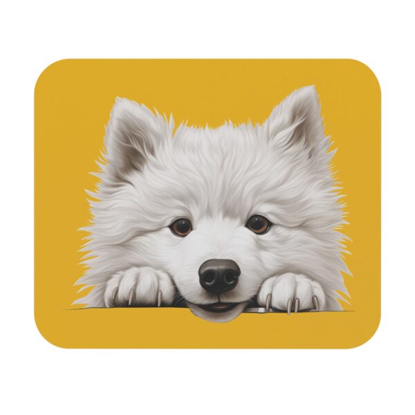 Samoyed Mouse Pad -Yellow Pet Design for Dog Lovers - Image 2