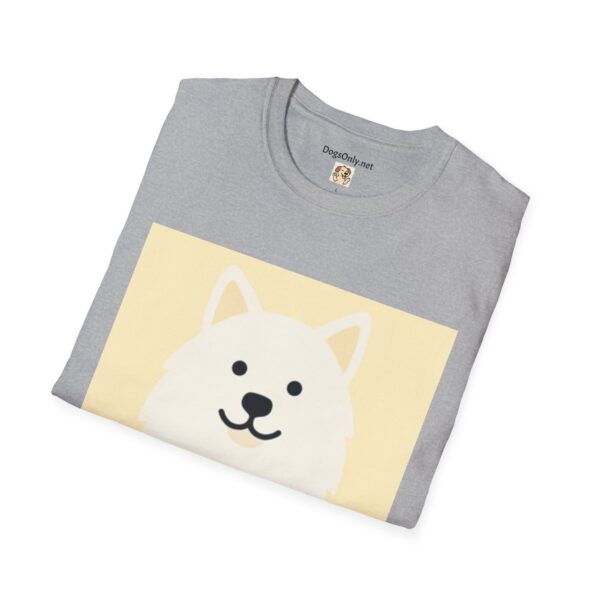 American Eskimo Dog T-Shirt - Unisex Softstyle Tee - Image 65