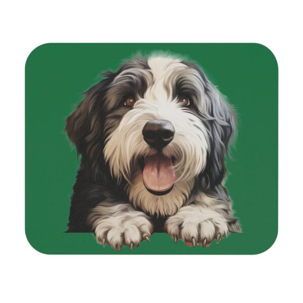 Old English Sheepdog Mouse Pad  - Pet Design for Dog Lovers - Image 2
