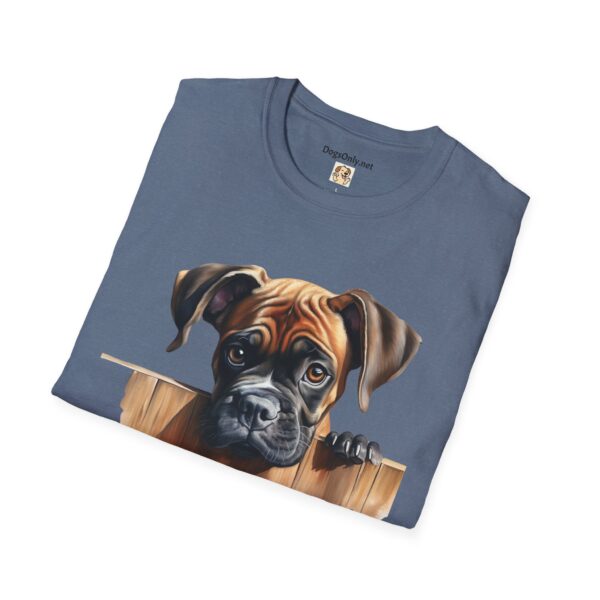 Boxer Dog T-Shirt - Unisex Softstyle Tee - Image 10