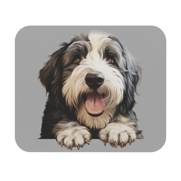 Old English Sheepdog Mouse Pad  - Pet Design for Dog Lovers - Image 2