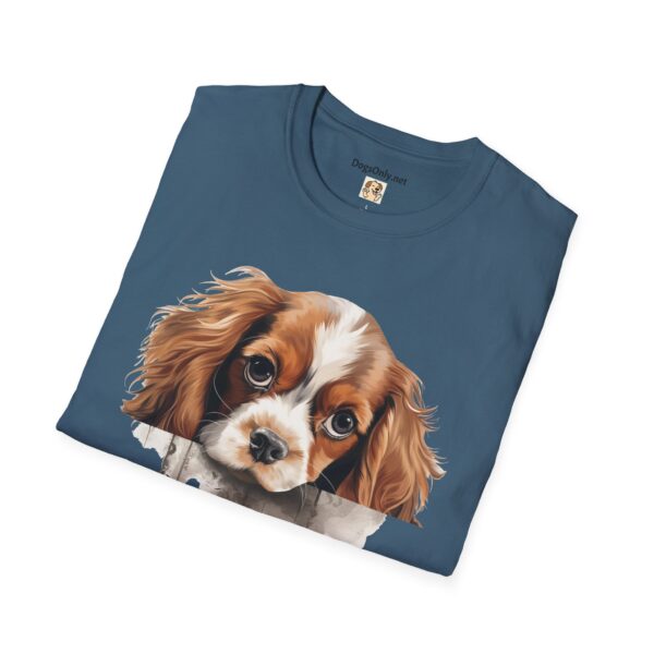 Cavalier King Charles Spaniel Dog T-Shirt - Unisex Softstyle Tee - Image 49