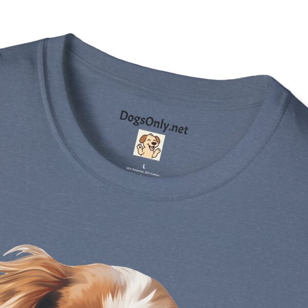 Cavalier King Charles Spaniel Dog T-Shirt - Unisex Softstyle Tee - Image 9
