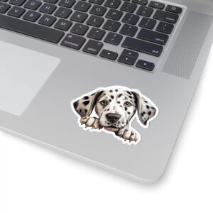 Dalmatian Dog Kiss-Cut Sticker - Perfect for Pet Lovers & Laptop Decor