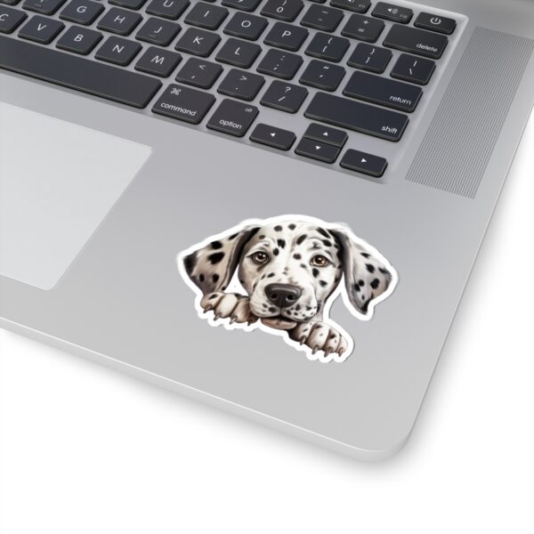 Dalmatian Dog Kiss-Cut Sticker - Perfect for Pet Lovers & Laptop Decor
