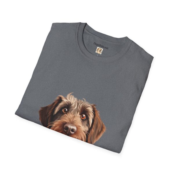 Wirehaired Pointing Griffon Pointer Dog T-Shirt - Unisex Softstyle Tee - Image 39