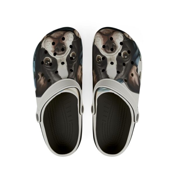 Boston Terrier EVA Foam Clogs with Adorable Paw Design - Image 6