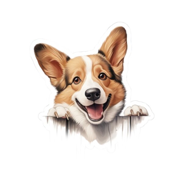 Copy of Pembroke Welsh Corgi Dog Kiss-Cut Sticker - Perfect for Pet Lovers & Laptop Decor - Image 2