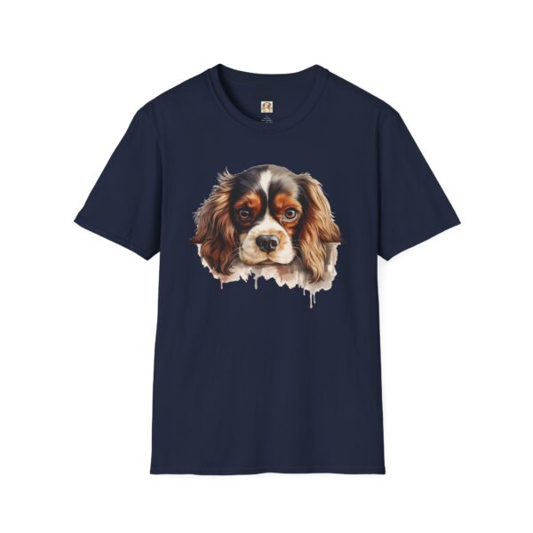 Cavalier King Charles Spaniel Dog T-Shirt - Unisex Softstyle Tee - Image 57