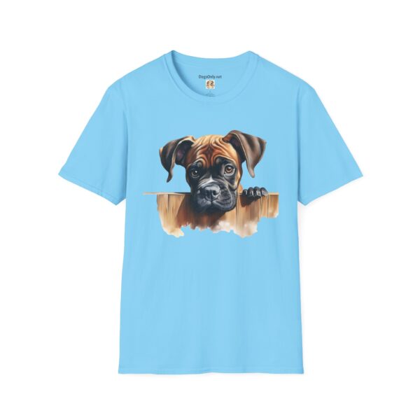 Boxer Dog T-Shirt - Unisex Softstyle Tee - Image 46