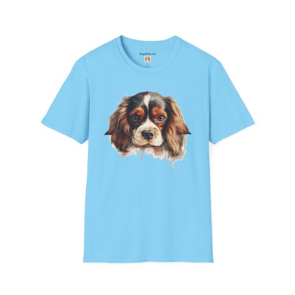 Cavalier King Charles Spaniel Dog T-Shirt - Unisex Softstyle Tee - Image 42