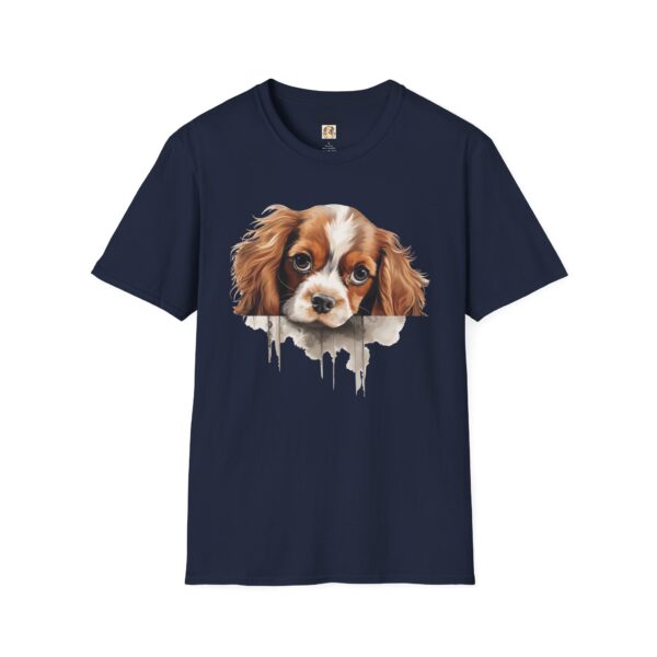 Cavalier King Charles Spaniel Dog T-Shirt - Unisex Softstyle Tee - Image 51