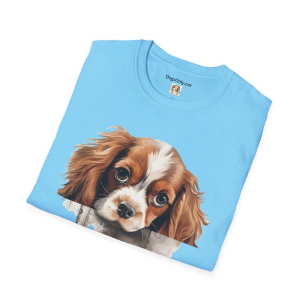 Cavalier King Charles Spaniel Dog T-Shirt - Unisex Softstyle Tee - Image 5