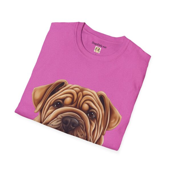 Shar-Pei T-Shirt - Unisex Softstyle Tee - Image 59