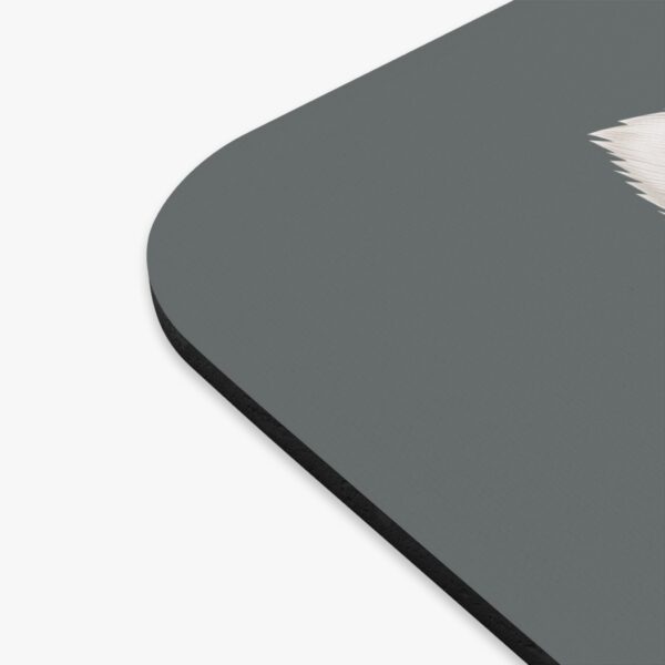 Samoyed Mouse Pad -Dark Grey Pet Design for Dog Lovers - Image 3