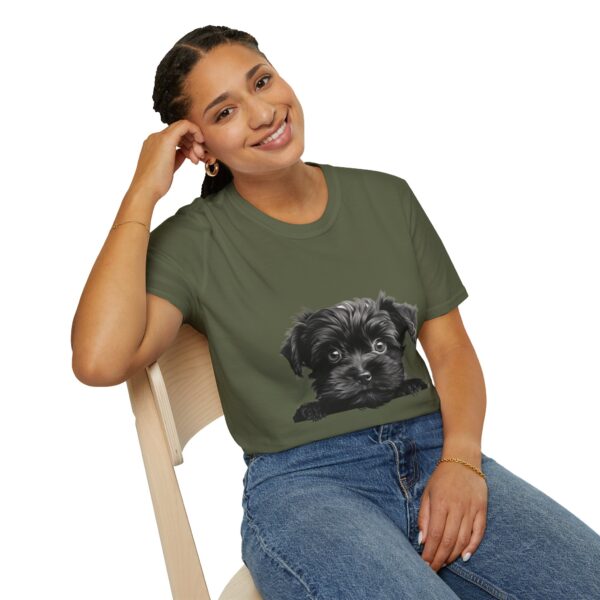 Affenpinscher Dog Hands T-Shirt - Unisex Softstyle Tee - Image 20