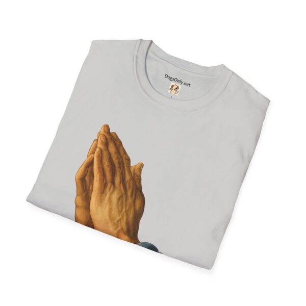 Inspirational Prayer Hands T-Shirt - Unisex Softstyle Tee - Image 14