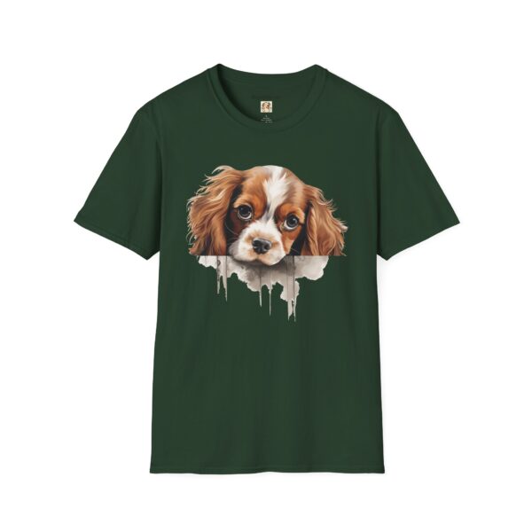 Cavalier King Charles Spaniel Dog T-Shirt - Unisex Softstyle Tee - Image 36